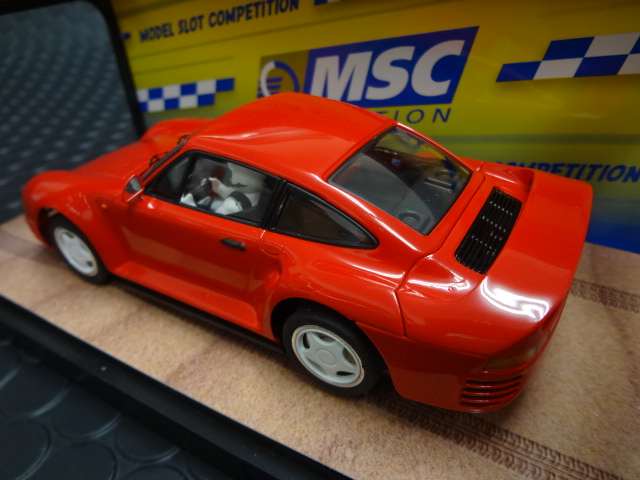 MSC 1/32 ｽﾛｯﾄｶ- 6019◇PORSCHE 959 Rojo Street Car/RED AWD！注目の新製品 |  NASCAR・スロットカー・ミニカーの専門店u003cu003cサッキーズ・コレクションズ大阪u003eu003e by CAR-BOX