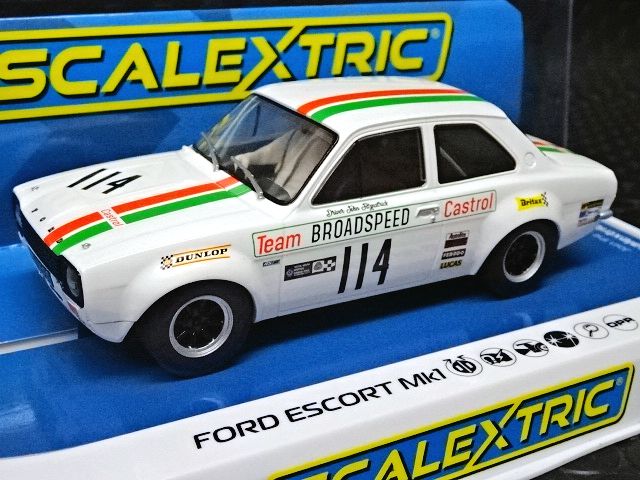 HOスロットカー　エスコート Revoslot 1/32 ｽﾛｯﾄｶｰ RS0140◇ Ford Escort Mk1 #79 Hannen Alt