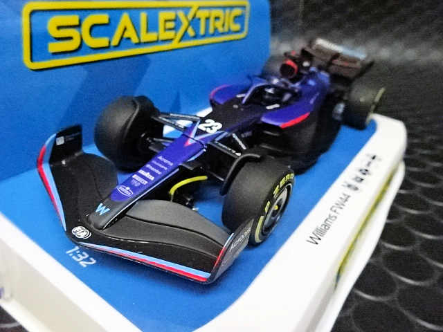 Scalextric 1/32 ｽﾛｯﾄｶｰ C4425◇ Williams FW44 F1 2022 Alexander 