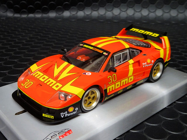 Revoslot 1/32 ｽﾛｯﾄｶｰ RS0165◇ Ferrari F40 #30 Momo Red