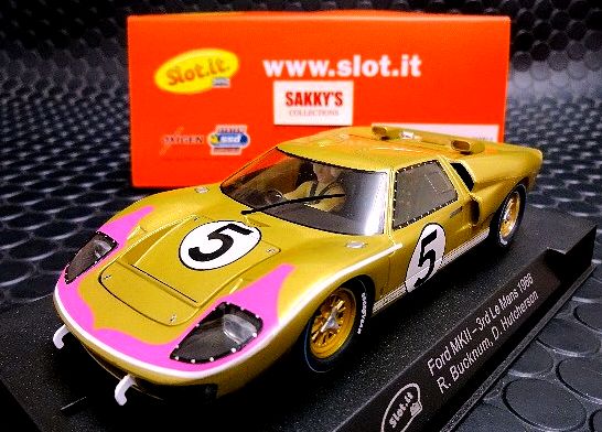 Slot it 1/32 ｽﾛｯﾄｶｰ SICA20C◇FORD GT40 MKII #5/Ronnie