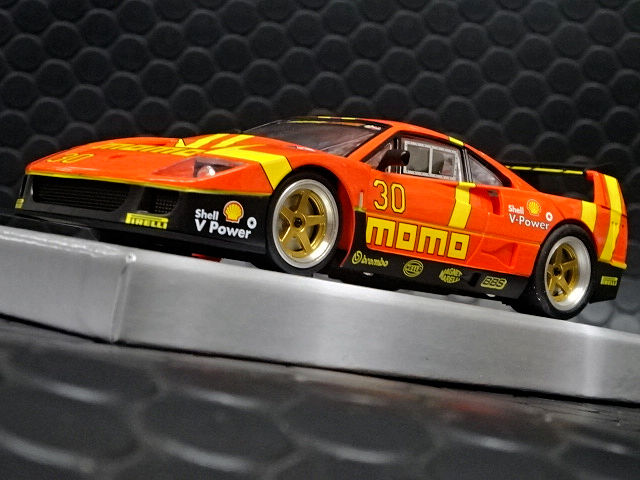 Revoslot 1/32 ｽﾛｯﾄｶｰ RS0165◇ Ferrari F40 #30 Momo Red