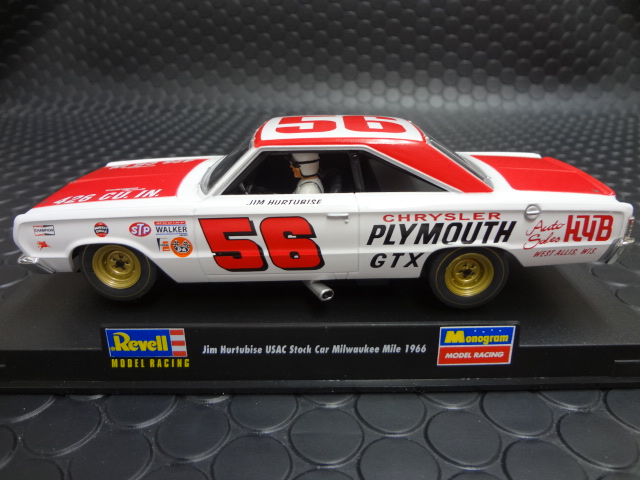 Monogram/Revell 1/32 ｽﾛｯﾄｶｰ 4846◇'66 Plymouth GTX #56 Jim Hurtubise  Ltd-Edition 506台限定モデルだぜ～！☆今すぐどうぞ！ | NASCAR・スロットカー・ミニカーの専門店<<サッキーズ・コレクションズ大阪>>  by CAR-BOX