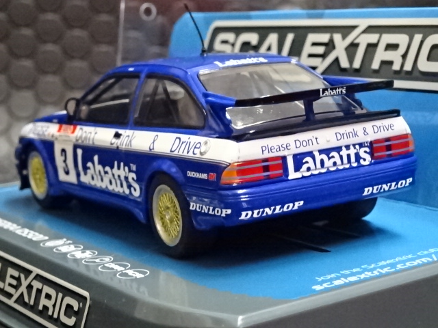 Scalextric 1/32 ｽﾛｯﾄｶｰ C3867◇ Ford Sierra RS500 #3/Tim Harvey