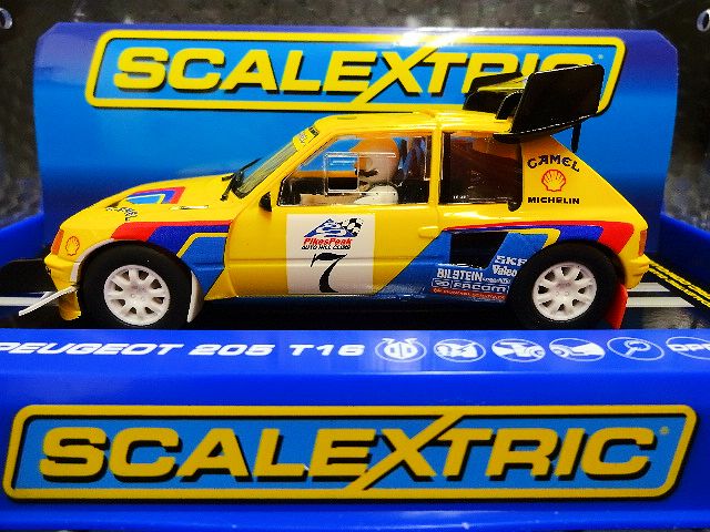 Scalextric1/32 ｽﾛｯﾄｶｰ C3641◇ PEUGEOT 205 T16 PIKES PEAK 1987 ARI VATANEN  パイクスピークス ヒルクライム仕様のモンスタープジョー ☆あれっバタネン！！ |  NASCAR・スロットカー・ミニカーの専門店<<サッキーズ・コレクションズ大阪>> by CAR-BOX