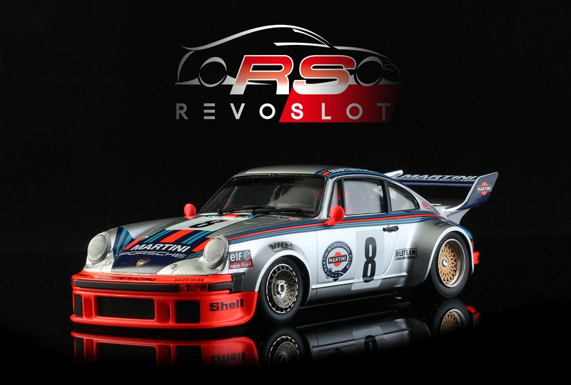 Revoslot 1/32 ｽﾛｯﾄｶｰ RS0289◇Porsche 934 #8 Martini. カッコいい