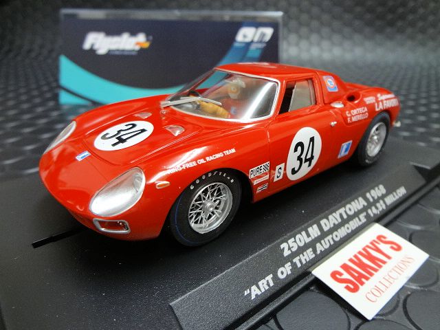 FLY 1/32 ｽﾛｯﾄｶｰ 053107 ◇ FERRARI 250LM 24HR DAYTONA 1968 #34