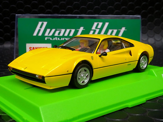 Avantslot 1/32 ｽﾛｯﾄｶｰ as51402◇Ferrari 308 GTB Stradale Giallo. モデナイエローの フェラーリ308！☆再入荷！ | NASCAR・スロットカー・ミニカーの専門店u003cu003cサッキーズ・コレクションズ大阪u003eu003e by CAR-BOX