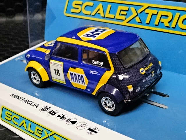 scalextric 1/32 ｽﾛｯﾄｶｰ C4414◇ Mini Miglia #18 
