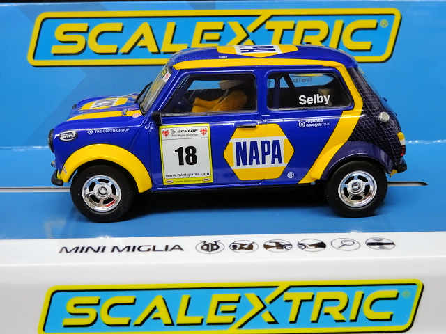 scalextric 1/32 ｽﾛｯﾄｶｰ C4414◇ Mini Miglia #18 