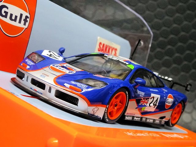ミニッツ　オートスケール マクラーレンF1 GTR No.39 ガルフレーシング 京商 ミニッツレーサーから『マクラーレンF1 GTR ガルフレーシング