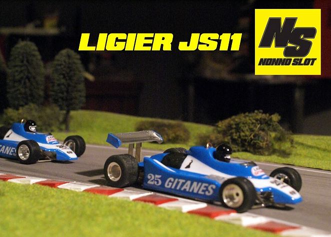 Nonno Slot 1/32 ｽﾛｯﾄｶｰ LEXAN25◇Ligier JS11 #25 Jacques Laffite