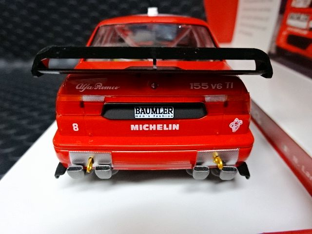 Slot It 1/32 ｽﾛｯﾄｶｰ SICW22◇ Alfa Romeo 155 V6 Ti #8 /Nicola Larini. DTM 1993  Winner, --Limited Edition-- N.ラニーニのDTMチャンピオンカー！◇化粧箱入り限定モデル！ | NASCAR・スロットカー・ミニカーの専門店<<サッキーズ・コレクションズ大阪>>  by CAR-BOX