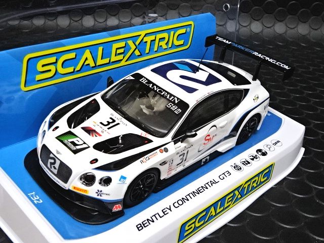 648Scalextric 1/32 ｽﾛｯﾄｶｰ C4024◇Bentley Continental GT3, #31/Aron