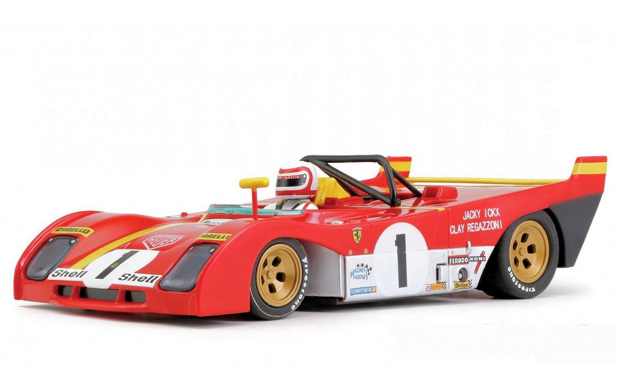 Slot It/Policar 1/32 ｽﾛｯﾄｶｰ SI-CAR01c ◇ FERRARI 312 PB #1/Jacky 