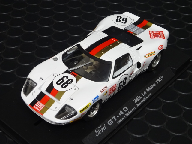 FLY 1/32 ｽﾛｯﾄｶｰ A183◇ FORD GT40 ＃68/REINHOLD JOEST- HELMUT