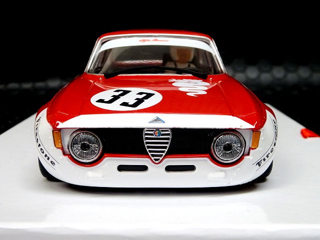 BRM 1/24 ｽﾛｯﾄｶｰ BRM-105 ◇ BRM Alfa Romeo GTA 1300 Junior #33, 4h 