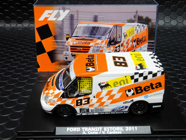 FLY 1/32 ｽﾛｯﾄｶｰ VAN01◇ Ford Transit #83/A. Costa - V. Cardoso