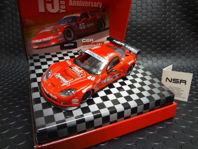 NSR 1/32 ｽﾛｯﾄｶｰ SET07◇CORVETTE C6R 