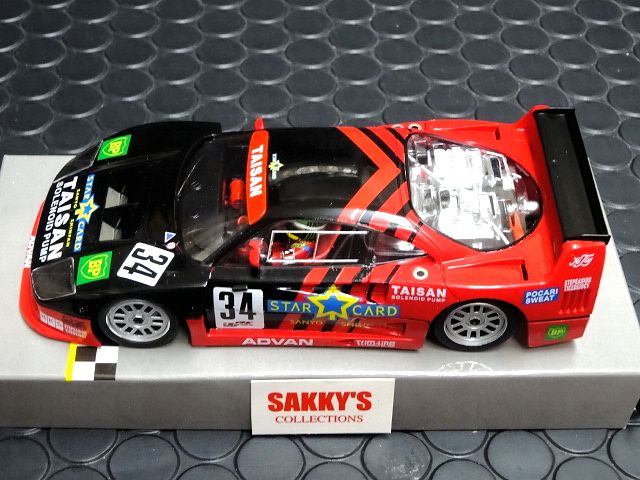 Slot It / Policar 1/32 ｽﾛｯﾄｶｰ SI-CAR03B ◇Ferrari F40 