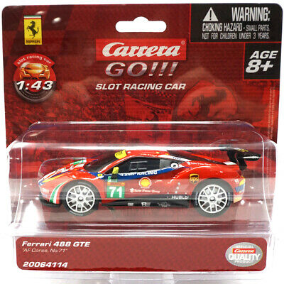 Carrera-Go ｽﾛｯﾄｶｰ 1/43 64114◇ Ferrari 488 GTE 