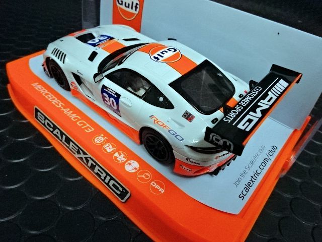 scalextric1/32 ｽﾛｯﾄｶｰ C3853◇ Mercedes AMG GT3 