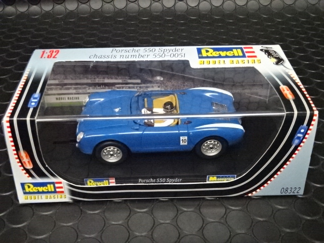 Monogram/Revell 1/32ｽﾛｯﾄｶｰ ◇PORSCHE 550 Spyder chassis number 550