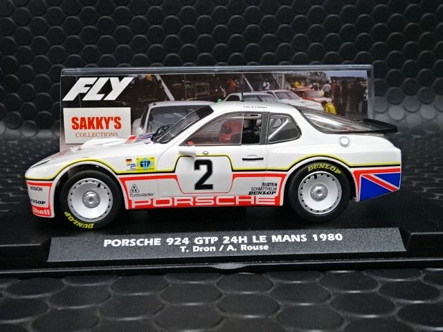 FLY 1/32 ｽﾛｯﾄｶ- A2025◇ Porsche 924 Turbo Le Mans 1980 #2/ Dron