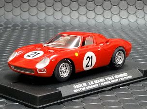 FLY 1/32 ｽﾛｯﾄｶｰ 053106 ◇ FERRARI 250LM 24HR LE MANS 1965 Winner  #21/Rindt.Gregory u0026 Hugus ルマン優勝モデル☆人気爆発！ |  NASCAR・スロットカー・ミニカーの専門店u003cu003cサッキーズ・コレクションズ大阪u003eu003e by CAR-BOX