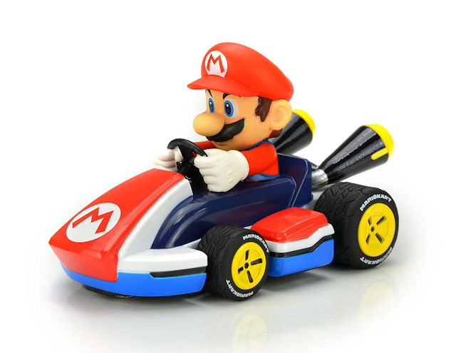 Carrera Evolution 132 ｽﾛｯﾄｶｰ 27729◇Mario Kart - ”Mario”. マリオカートのマリオ が1/32  スロットカーで新登場！◇入荷しました。 | NASCAR・スロットカー・ミニカーの専門店<<サッキーズ・コレクションズ大阪>> by CAR-BOX