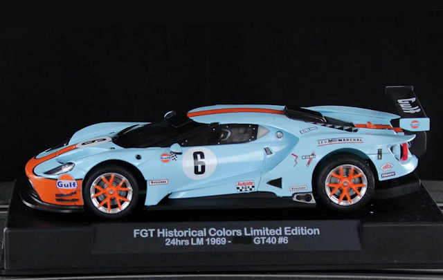 RACER / SIDEWAYS 1/32 ｽﾛｯﾄｶｰ SWCAR02D◇ FORD-GT #6 ”Historic