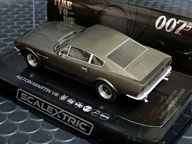 Scalextric 1/32 ｽﾛｯﾄｶｰ C4203 ◇Aston Martin V8. 007 James Bond “NO TIME TO  DIE” 「007 ノー・タイム・トゥ・ダイ」007/アストンマーチンV8！再入荷済み！ | NASCAR・スロットカー・ミニカーの専門店u003cu003cサッキーズ・コレクションズ大阪u003eu003e  by CAR-BOX