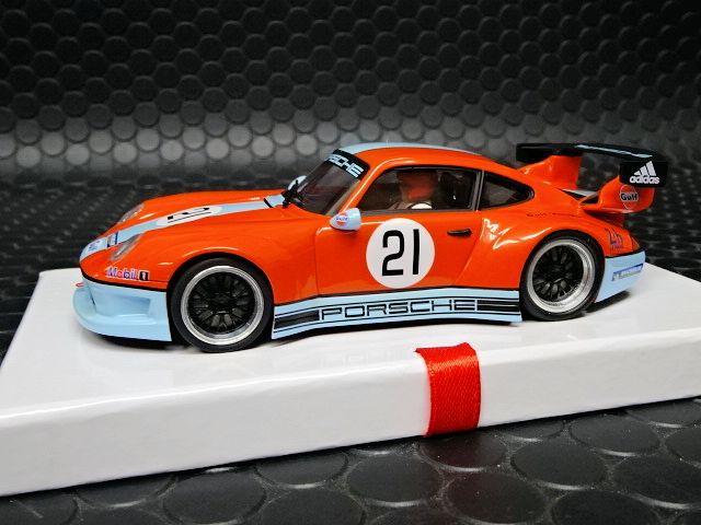 Revoslot 1/32 ｽﾛｯﾄｶｰ RS0014◇Porsche 911 GT2. #21 