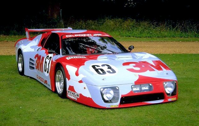 RACER / SIDEWAYS 1/32 ｽﾛｯﾄｶｰ SW47◇ FERRARI 512BB ” 3M” Le Mans 1979