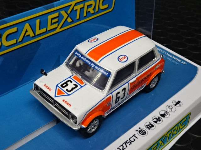 scalextric 1/32 ｽﾛｯﾄｶｰ C4413◇ Mini 1275GT #63 Datapost