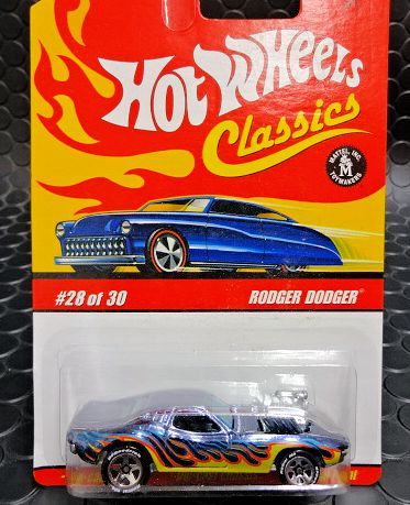 ﾎｯﾄｳｨｰﾙ 1/64 ﾀﾞｲｷｬｽﾄﾓﾃﾞﾙ ｸﾗｼｯｸｼﾘｰｽﾞ☆RODGER DODGER ロッジャーダッ