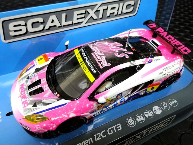 scalextric1/32 ｽﾛｯﾄｶｰ C3849◇Scalextric McLaren 12C GT3 Pacific 