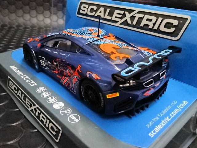 1/32スロットカー scalextric マクラーレンMP4/7 Scalextric 1/32 ｽﾛｯﾄｶｰ C3604◇McLaren MP4-12C GT3 ＃21/Jim