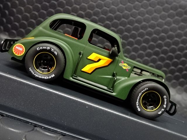 Pioneer 1/30 ｽﾛｯﾄｶｰ P078◇ '37 Chevy Sedan. Legends Racer #7