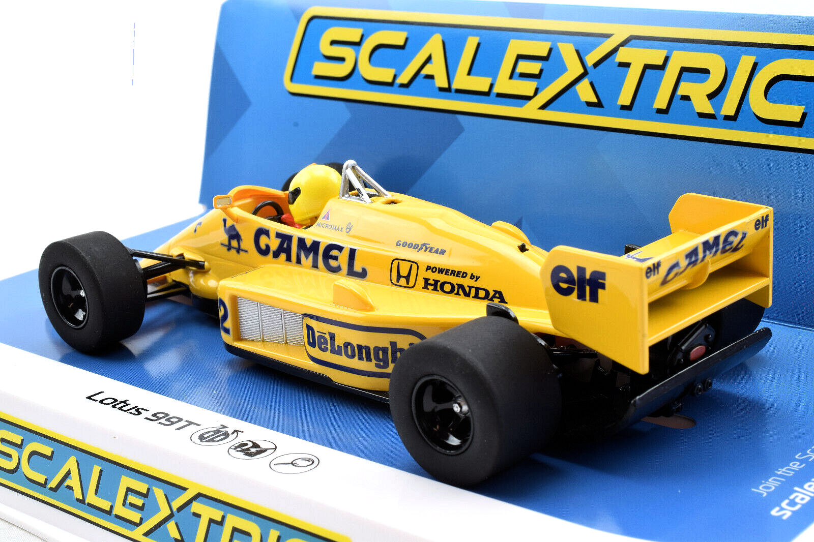 Scalextric 1/32 ｽﾛｯﾄｶｰ C4251 ◇Lotus 99T Monaco GP 1987 #12/Ayrton 