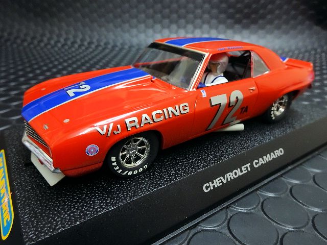 Scalextric 1/32 ｽﾛｯﾄｶｰ C2577◇Chevrolet Camaro 1969 #72/VJ Racing