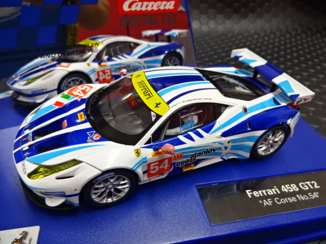 Carrera Digital 132 ｽﾛｯﾄｶｰ 30715◇Ferrari 458 Italia GT2 AF Corse 54 アナログ・ デジタル両用！ライトも点灯！ ☆2015 夏の新製品！◇入荷しました！ |  NASCAR・スロットカー・ミニカーの専門店<<サッキーズ・コレクションズ大阪>> by CAR-BOX