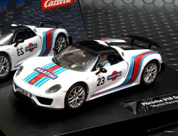 Carrera 132 ｽﾛｯﾄｶｰ 27467◇ Porsche 918 Spyder Martini Racing 2014