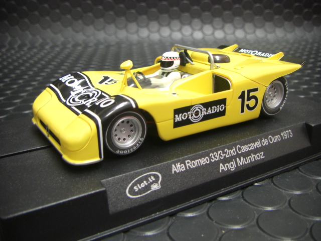 Slot it 1/32 ｽﾛｯﾄｶｰ CA11e◇ALFA ROMEO 33/3 MUNHOZ 1973 MOTORADIO