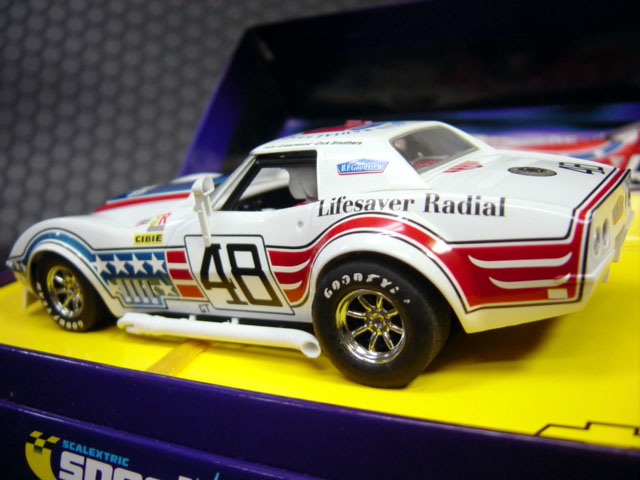Scalextric Sports 1/32 ｽﾛｯﾄｶｰ ◇L-88 CHEVROLET CORVETTE #48 箱入り