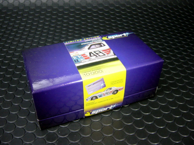 106 スケレ　コルベット　テストカー Scalextric Sports 1/32 ｽﾛｯﾄｶｰ ◇L-88 CHEVROLET CORVETTE #48