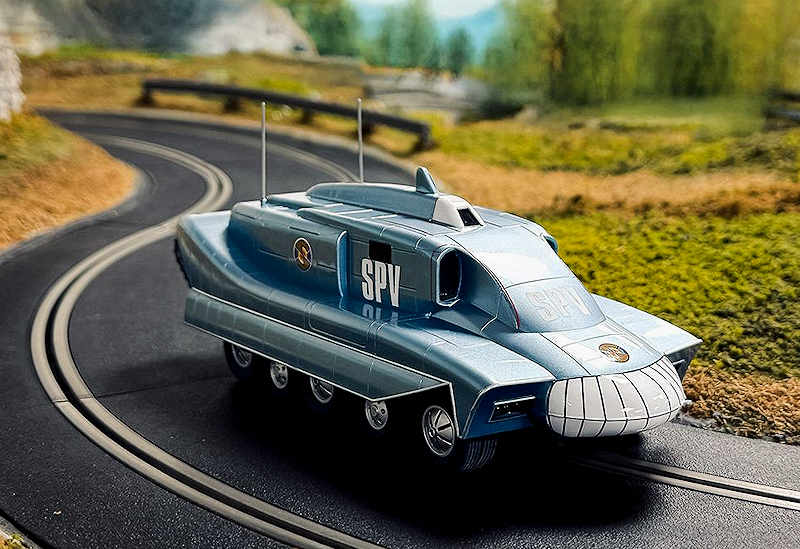 Scalextric 1/32 ｽﾛｯﾄｶｰ C4605◇「キャプテン スカーレット」追跡戦闘