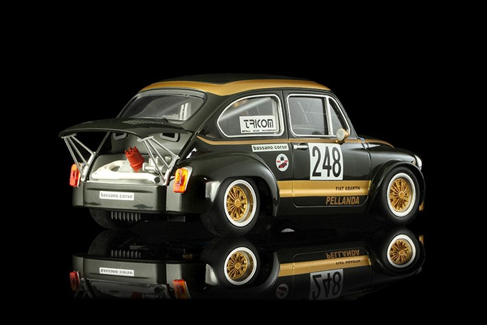 BRM 1/24 ｽﾛｯﾄｶｰ TTS-101◇FIAT ABARTH 1000 TCR Gr.2 #248 