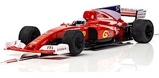 Scalextric 1/32 ｽﾛｯﾄｶｰ C3958◇2017 Formula One Car – Red 鮮やかな