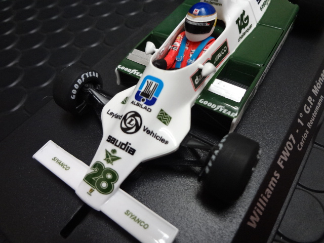 ■希少 FLY SLOT 1/32 スロットカー ウィリアムズ FW071979 FLY 1/32 ｽﾛｯﾄｶｰ 055106◇Williams FW07B #28.Carlos Reutemann 1980